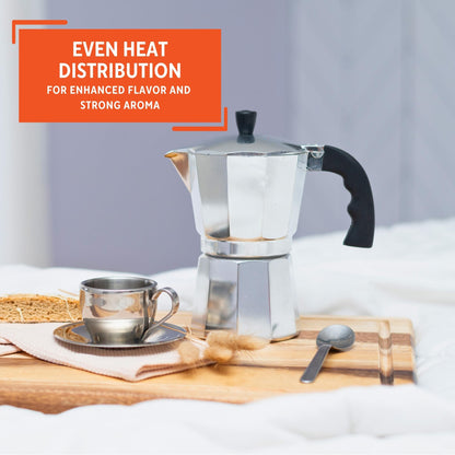 IMUSA Espresso Stovetop Coffeemaker 3-Cup