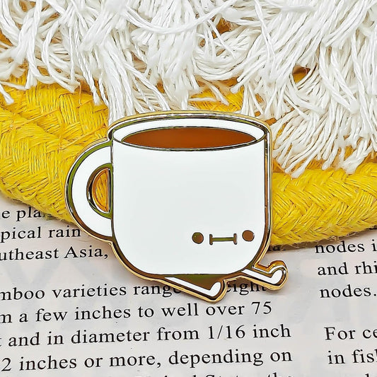 Cute Small Coffee Cup Enamel Pin