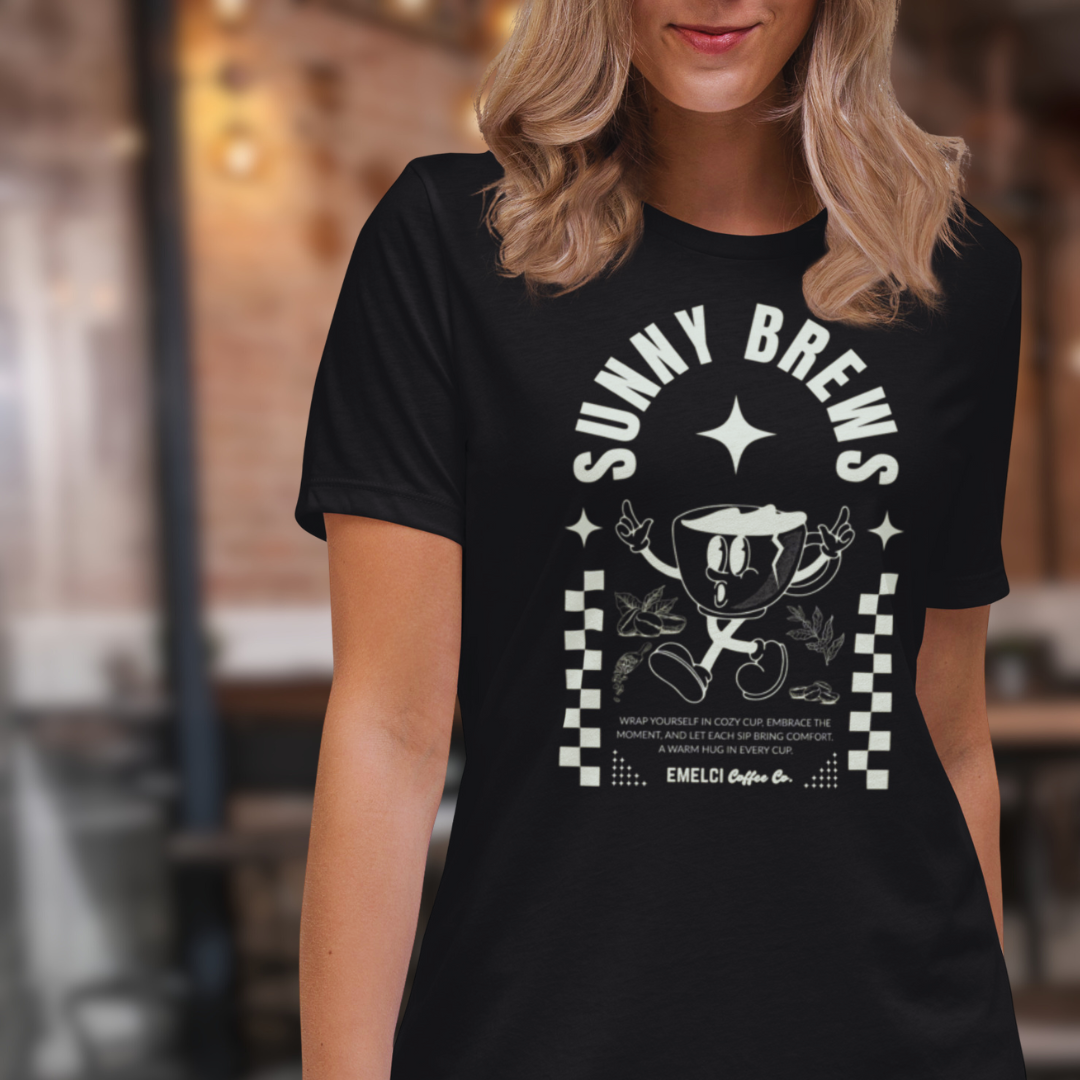 Women's Relaxed Sunny Brews Tee